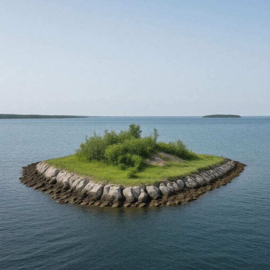 AI-created image of Chick Island