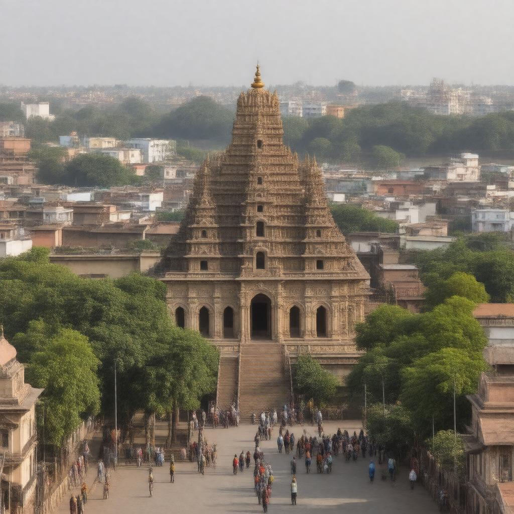 AI-created image of Chidambaram