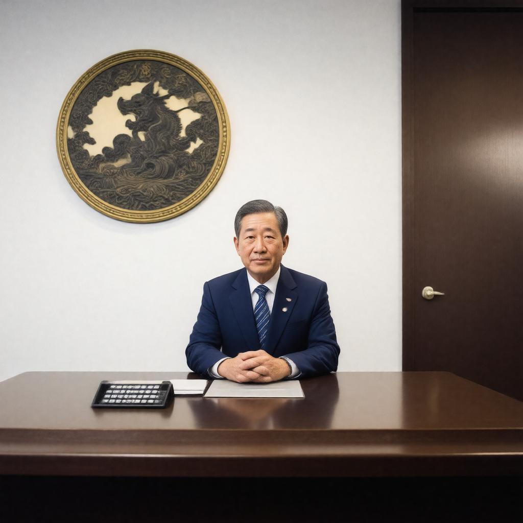 AI-created image of Chief Cabinet Secretary