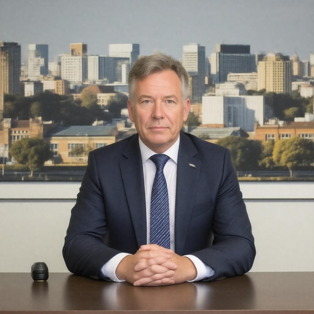 Click to view larger image AI-created image of Chief Executive of the Association of Police and Crime Commissioners