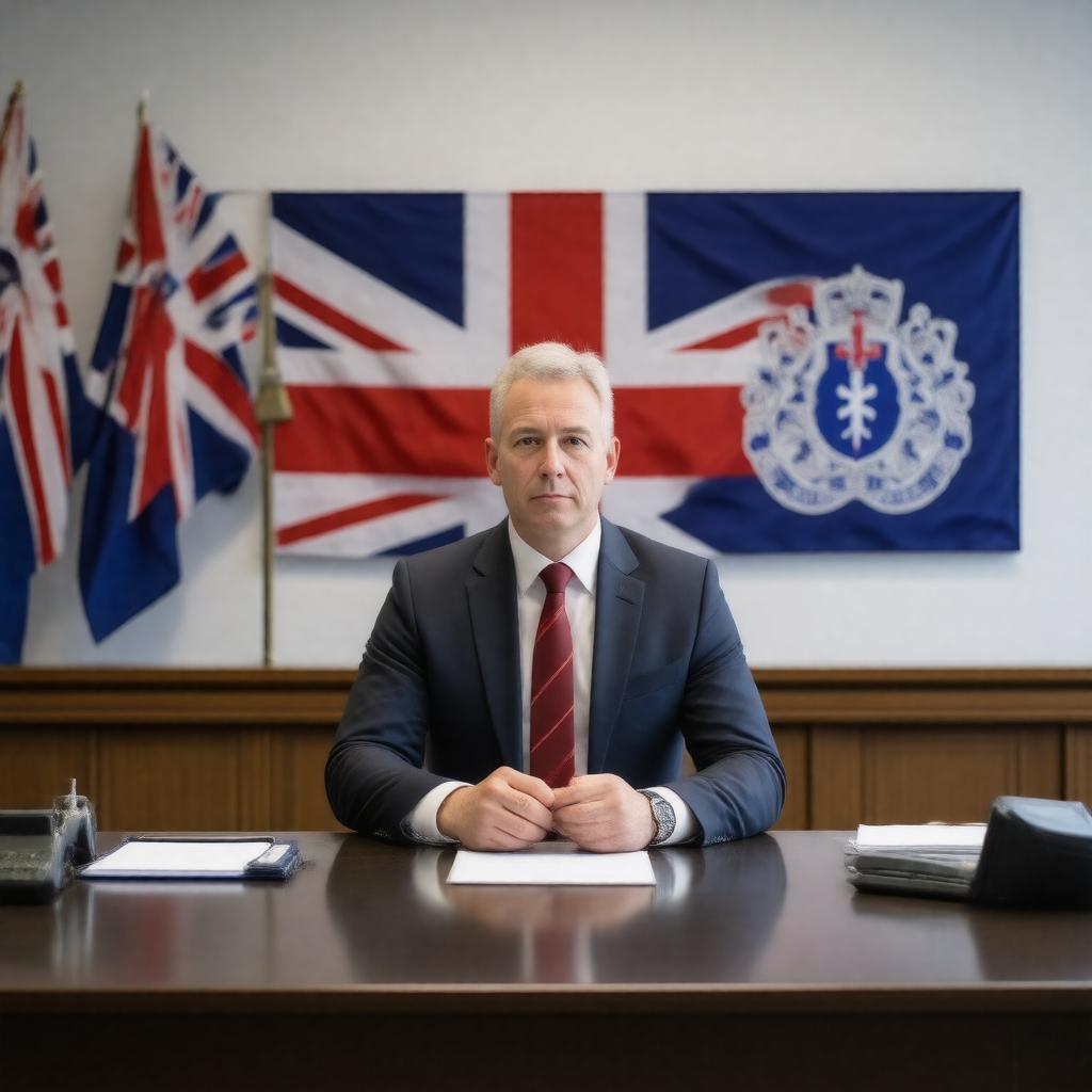 AI-created image of Chief Medical Officer for England