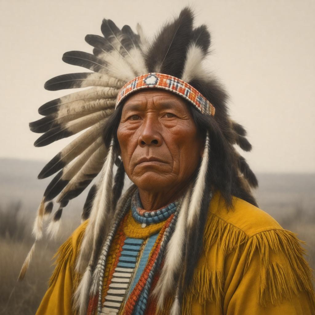 Click to view larger image AI-created image of Chief Petosega