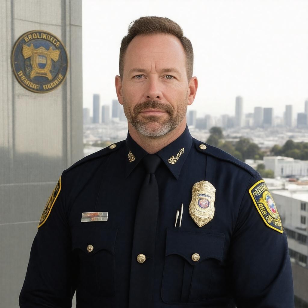 Click to view larger image AI-created image of Chief of Police of San Francisco