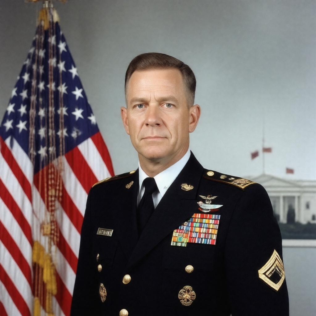AI-created image of Chief of Staff of the Army