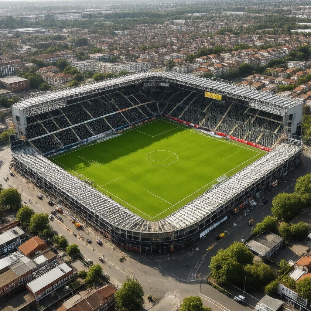 AI-created image of Chigwell Construction Stadium