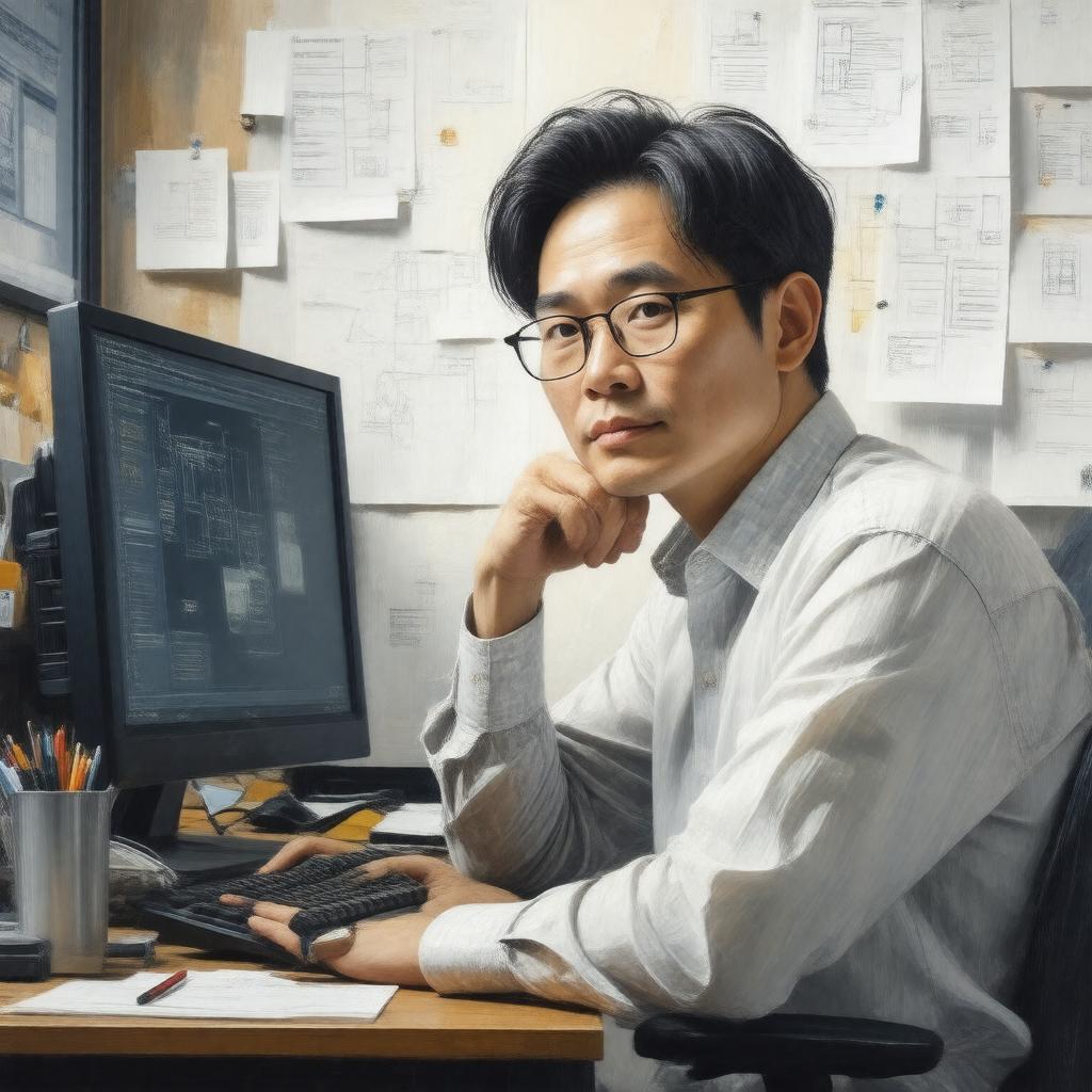 AI-created image of Chih-li Tu