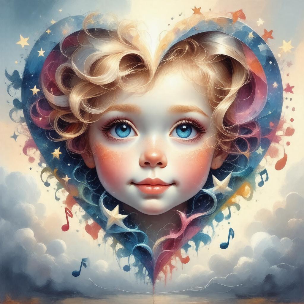 AI-created image of Child at Heart