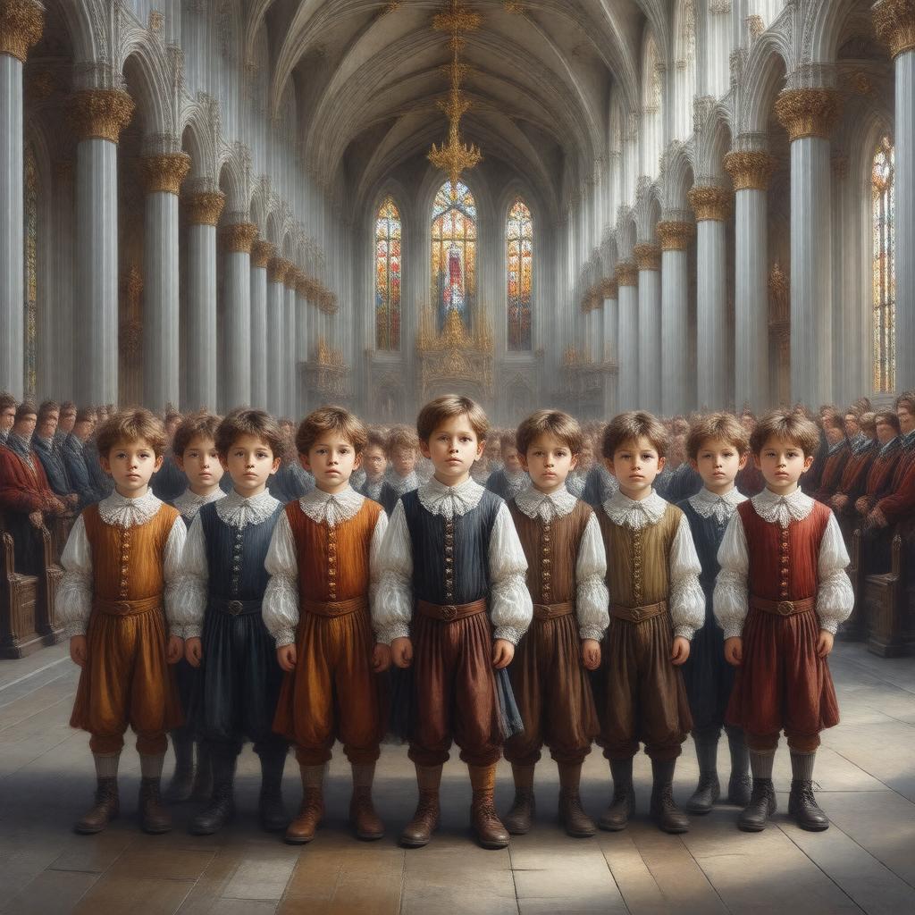 AI-created image of Children of the Chapel