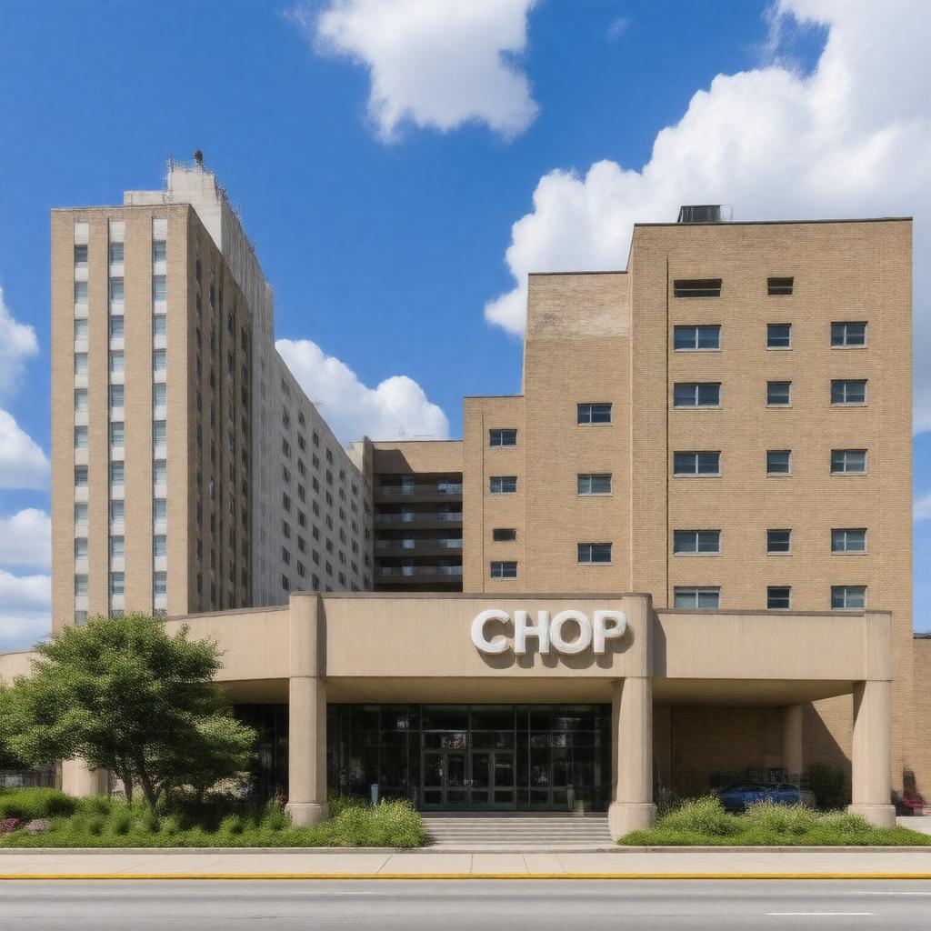 AI-created image of Children's Hospital of Philadelphia