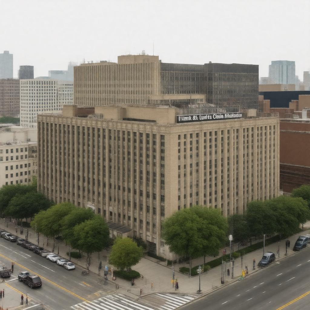 AI-created image of Children's Memorial