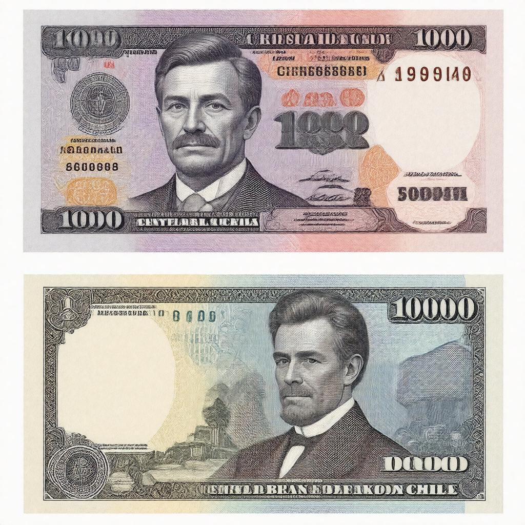 Click to view larger image AI-created image of Chilean peso