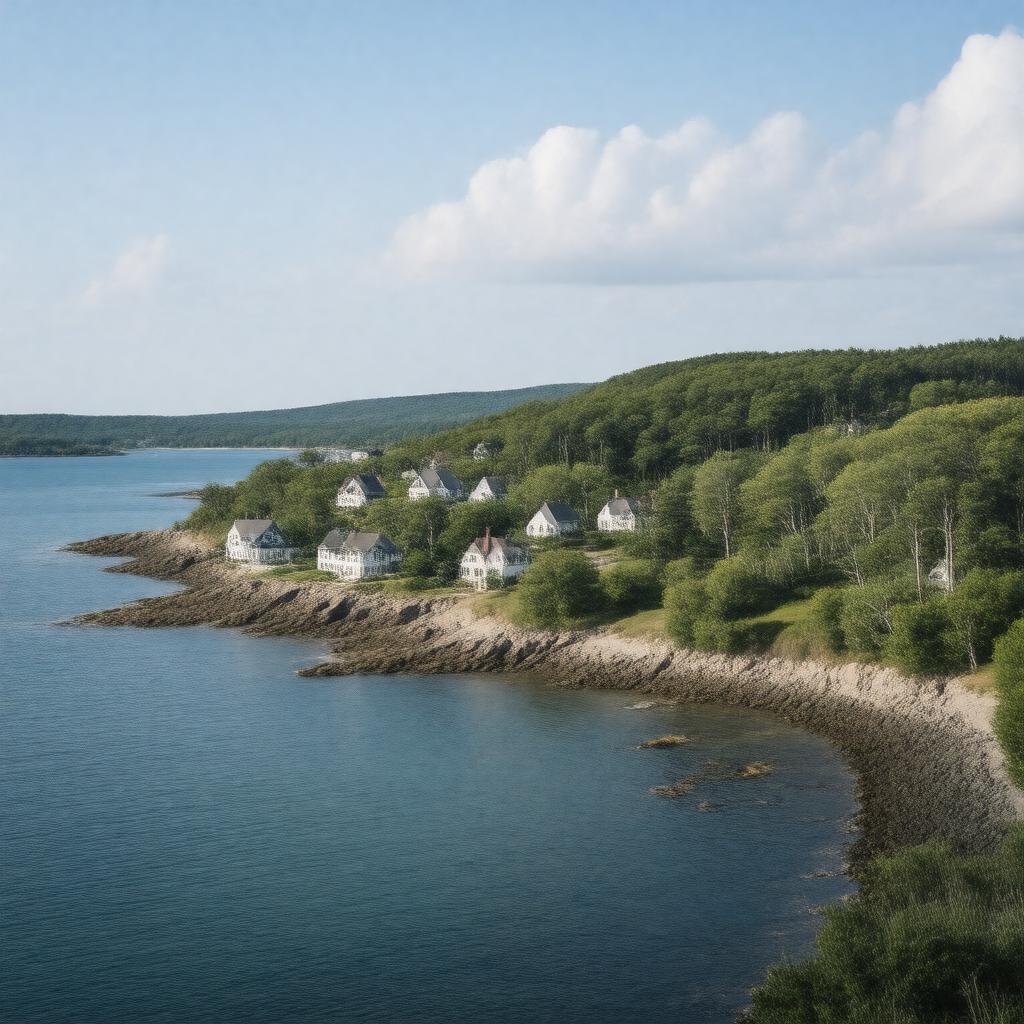 AI-created image of Chilmark, Massachusetts