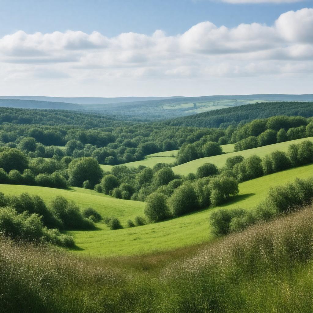 AI-created image of Chilterns, Buckinghamshire, England