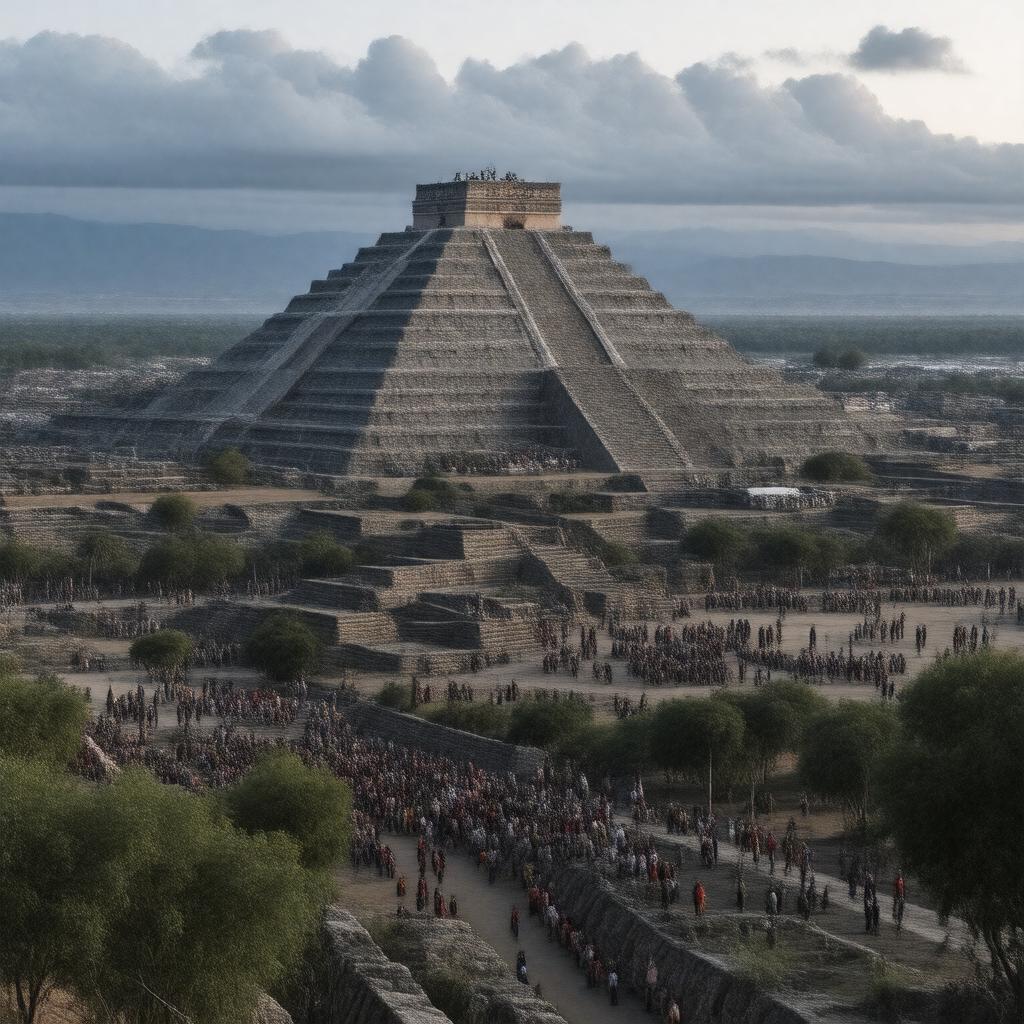 AI-created image of Chimalhuacán