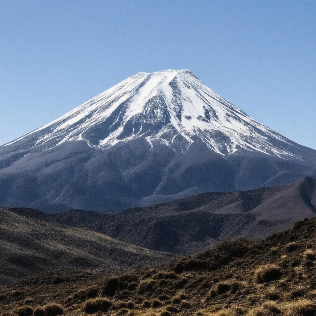 AI-created image of Chimborazo