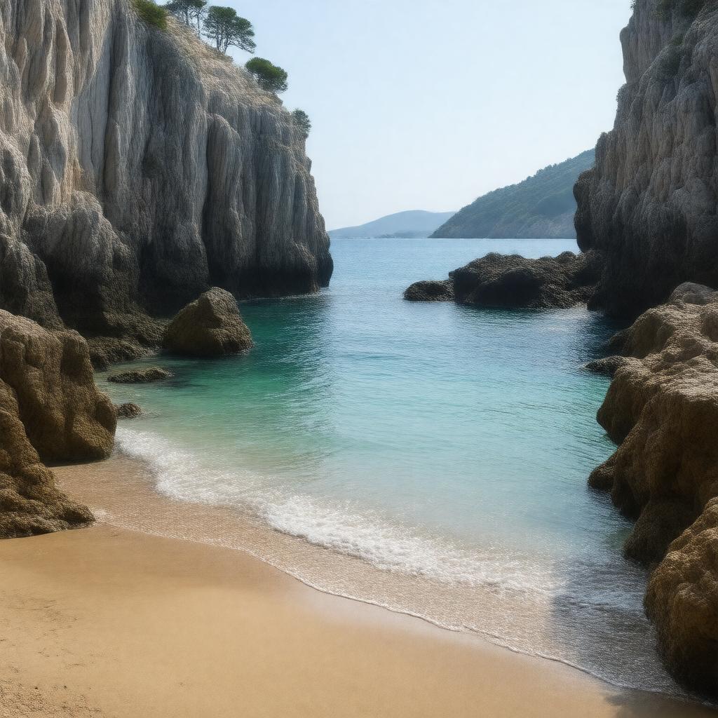 AI-created image of China Cove