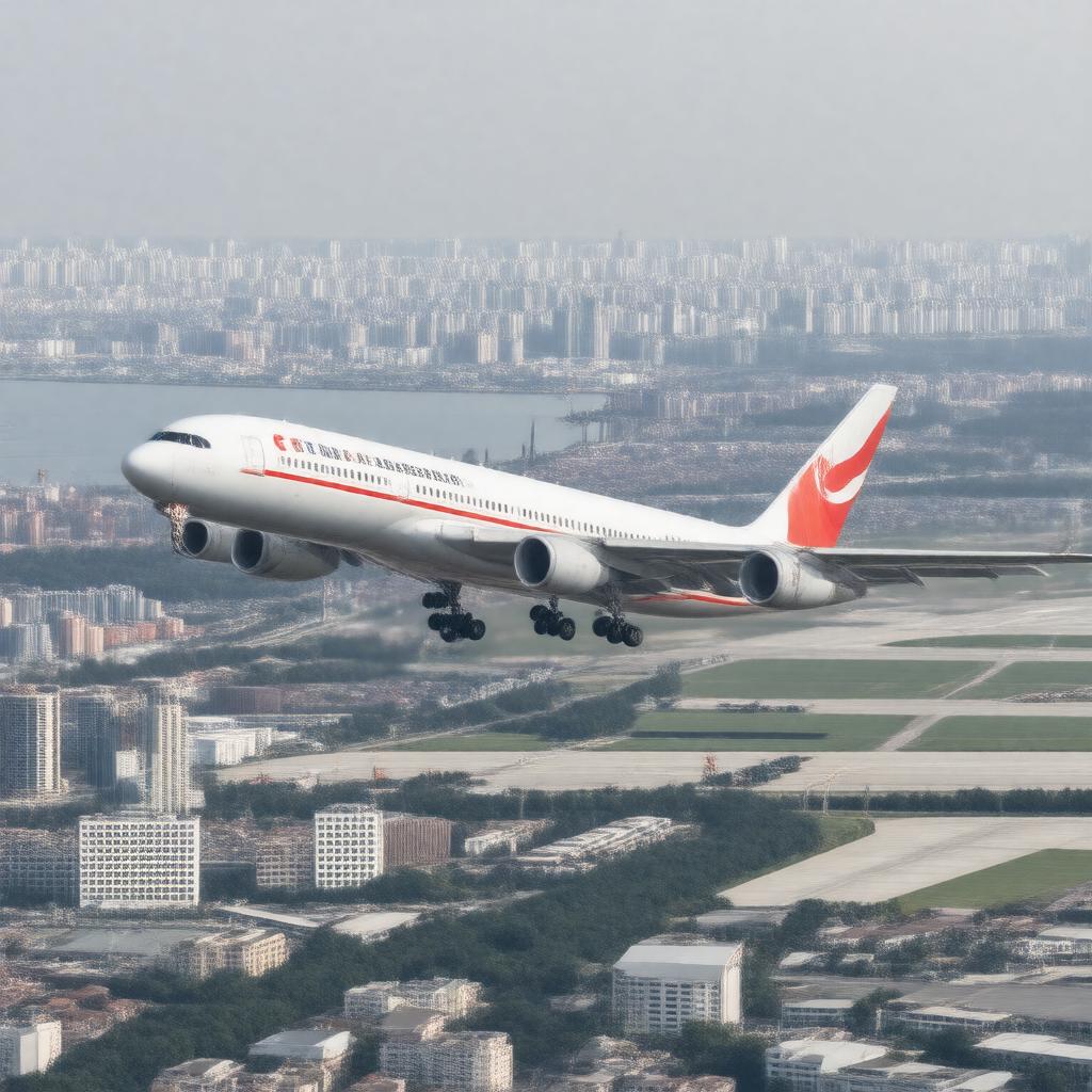 AI-created image of China Eastern Airlines