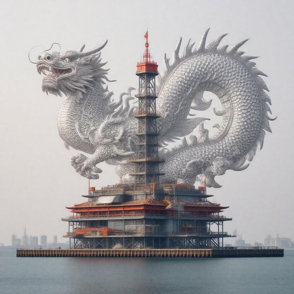 AI-created image of China National Offshore Oil Corporation (CNOOC)