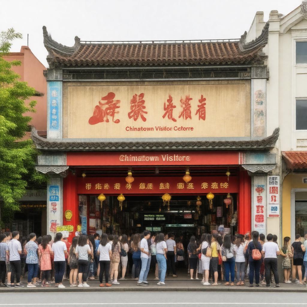Click to view larger image AI-created image of Chinatown Visitor Centre