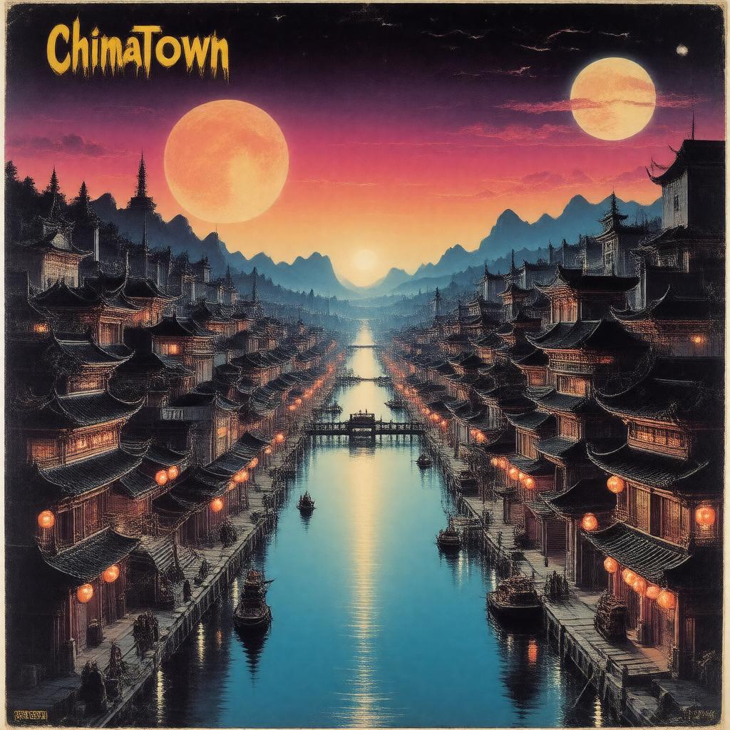AI-created image of Chinatown (album)