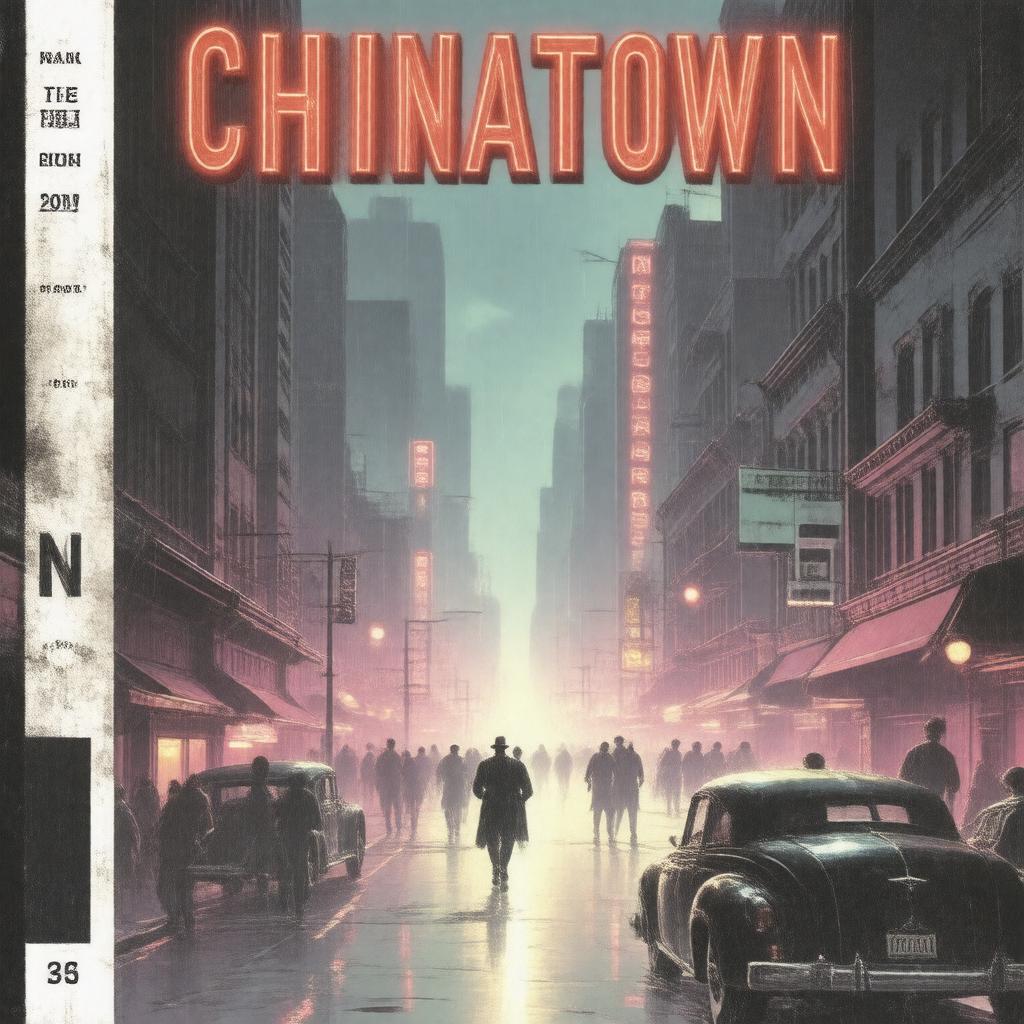 AI-created image of Chinatown (comic)