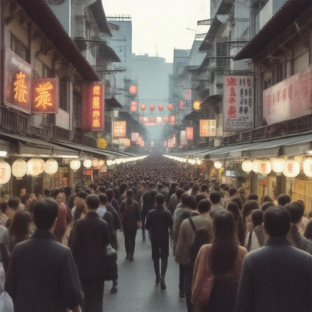 Click to view larger image AI-created image of Chinatown (photography)