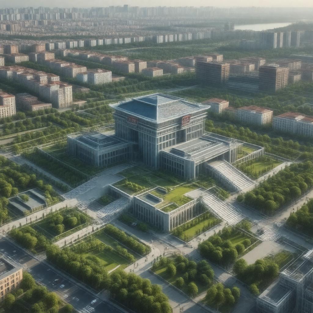AI-created image of Chinese Academy of Engineering