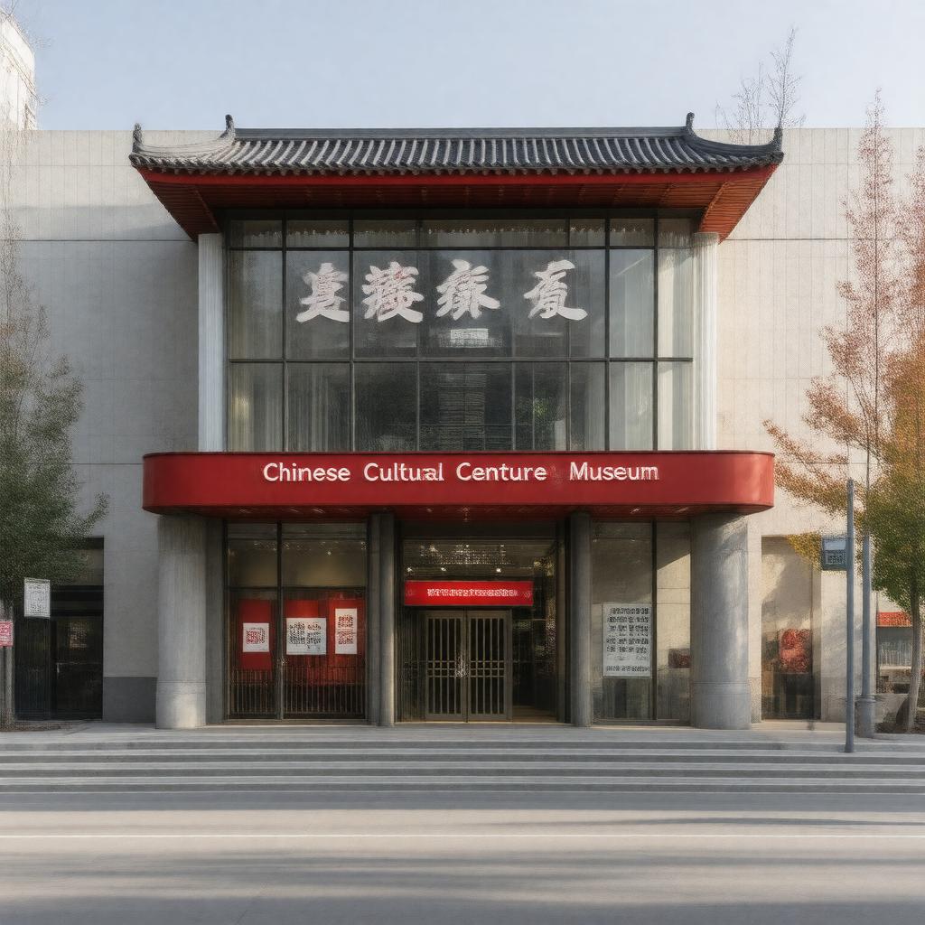 AI-created image of Chinese Cultural Centre Museum
