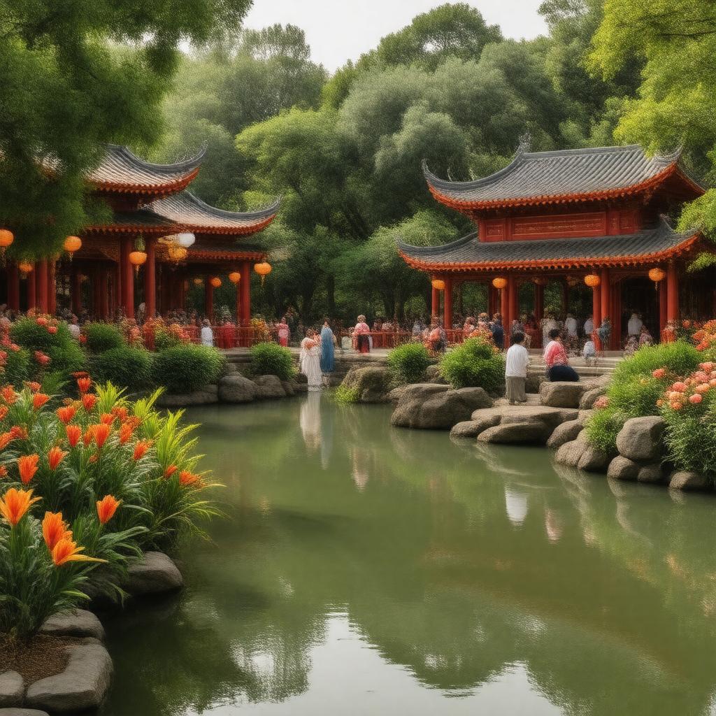 AI-created image of Chinese Culture Days