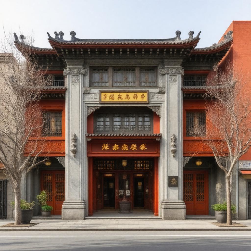 AI-created image of Chinese Historical Society of America Museum