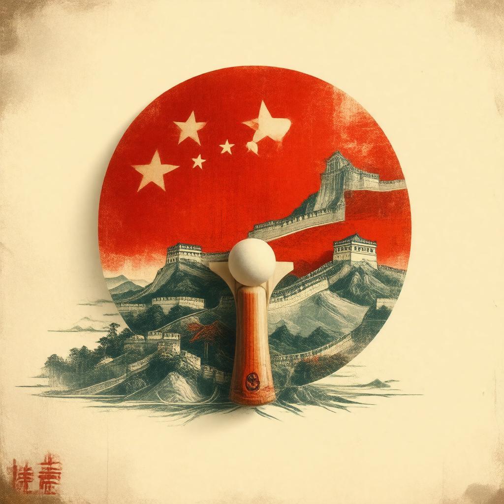 Click to view larger image AI-created image of Chinese Table Tennis Association