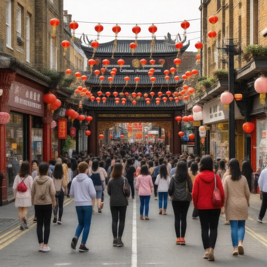AI-created image of Chinese community in Islington