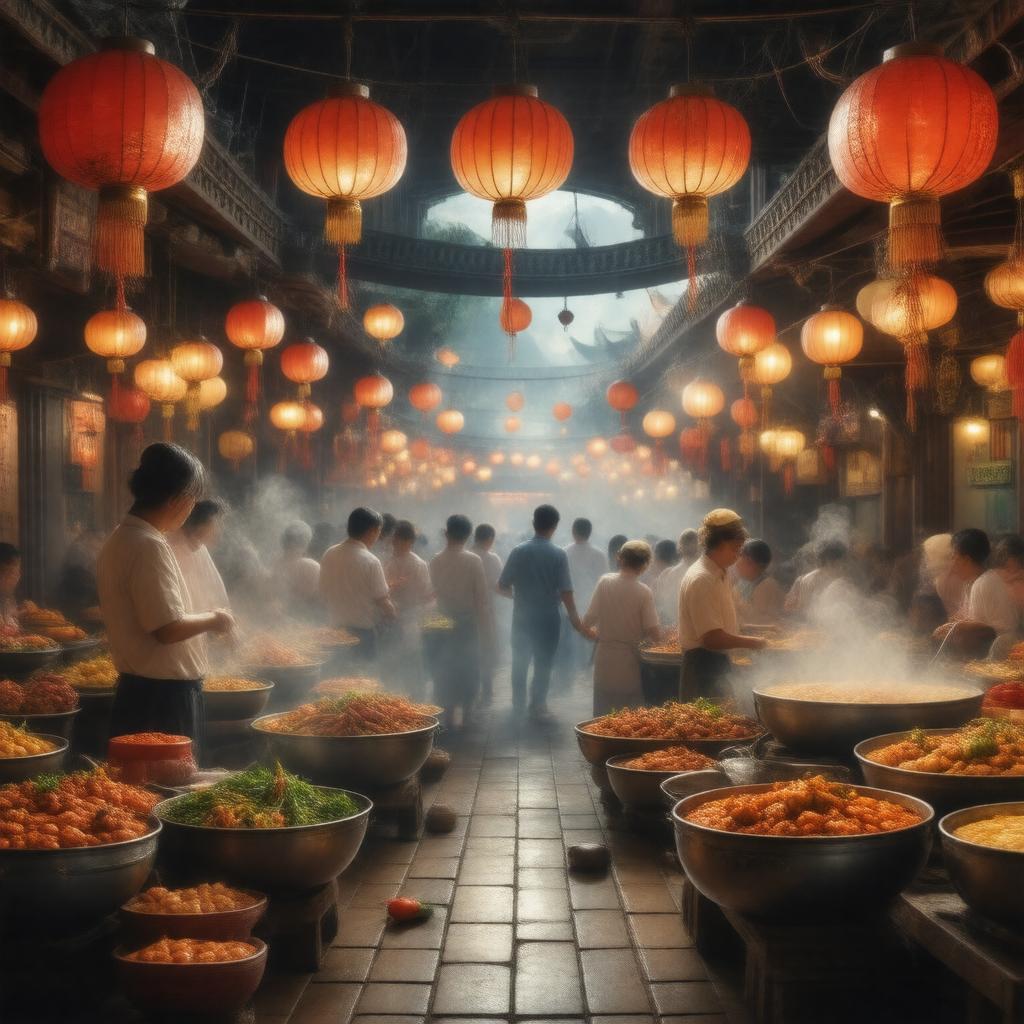 AI-created image of Chinese cuisine