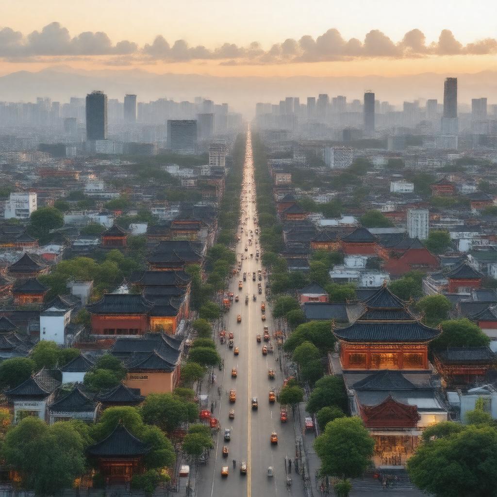 AI-created image of Chinese diaspora