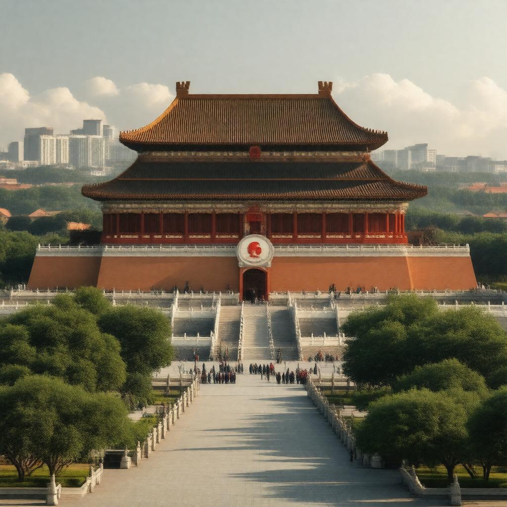 AI-created image of Chinese government