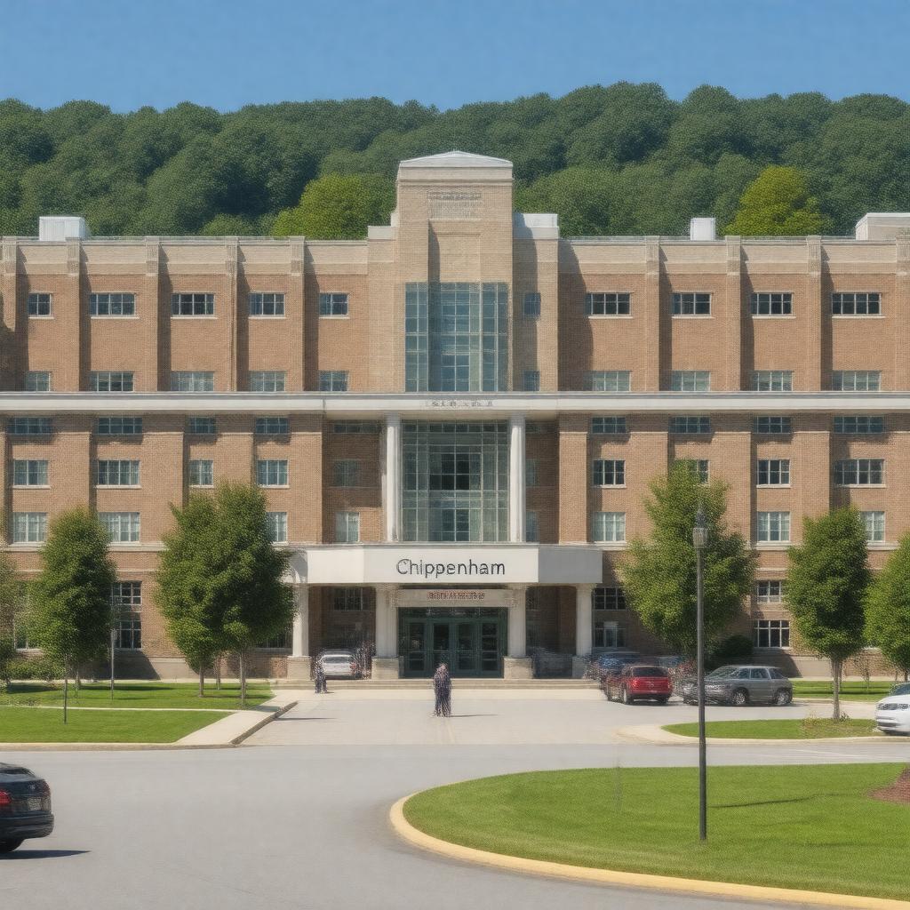 Click to view larger image AI-created image of Chippenham Hospital