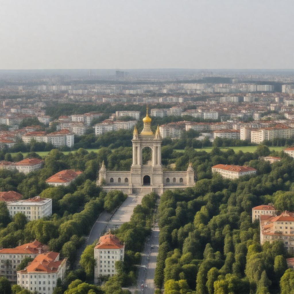 AI-created image of Chisinau