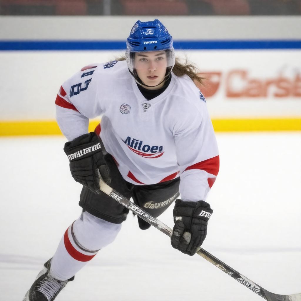 AI-created image of Chloé Aurard