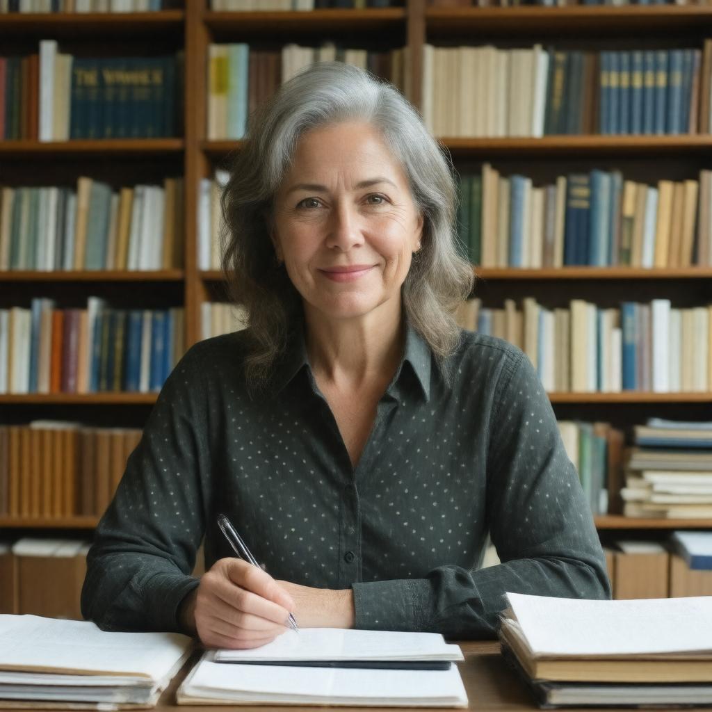 AI-created image of Chloe Schama