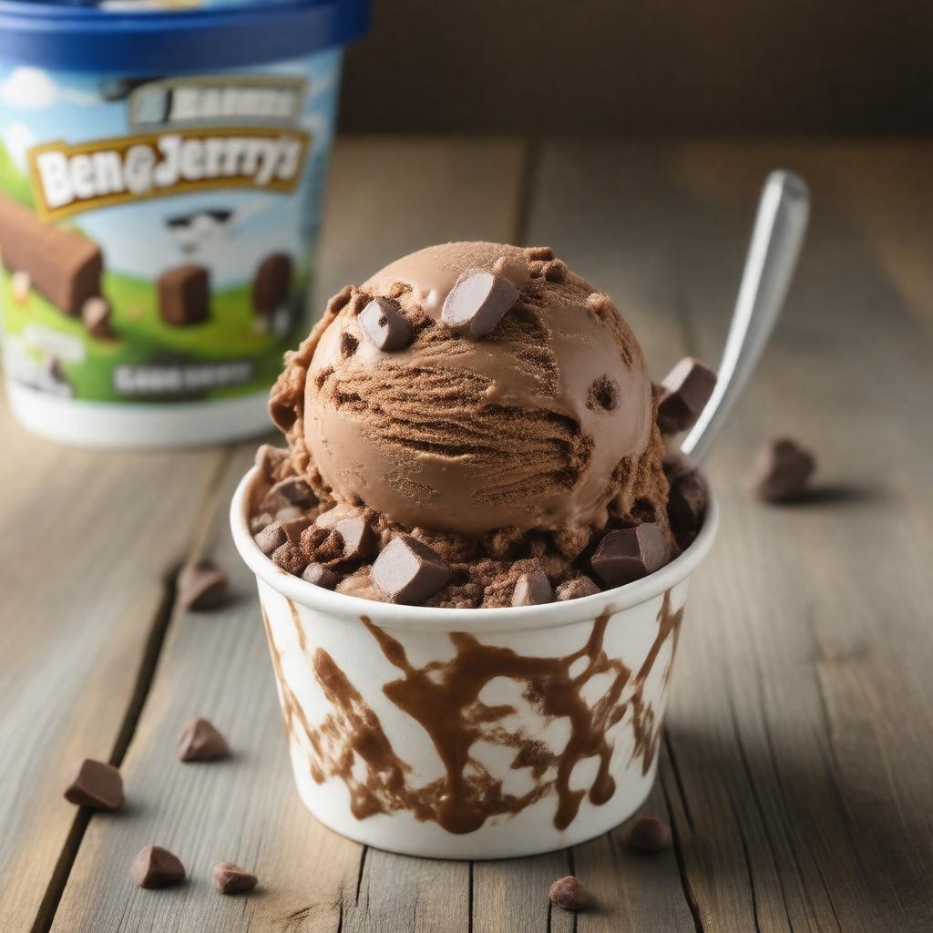 AI-created image of Chocolate Fudge Brownie