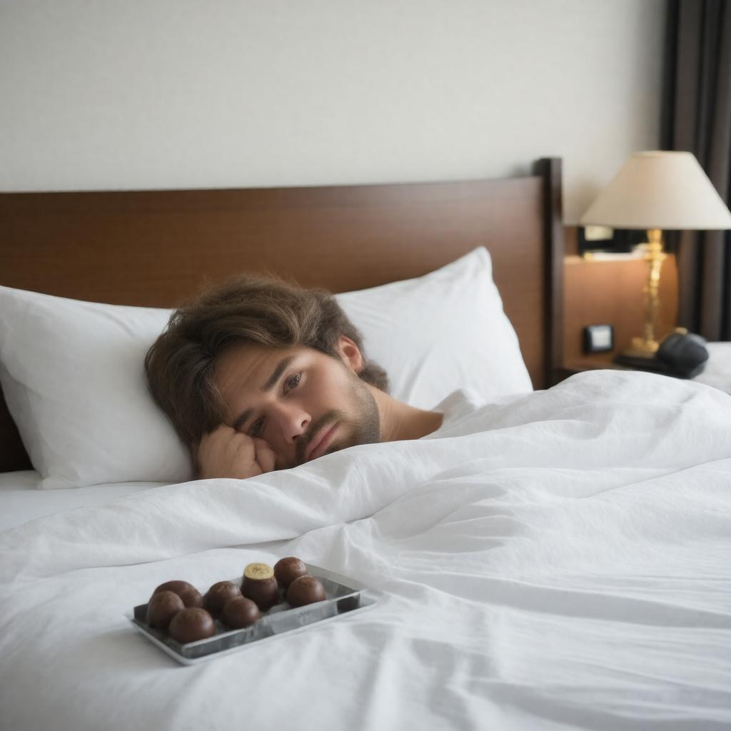 AI-created image of Chocolates on the Pillow Aren't Enough