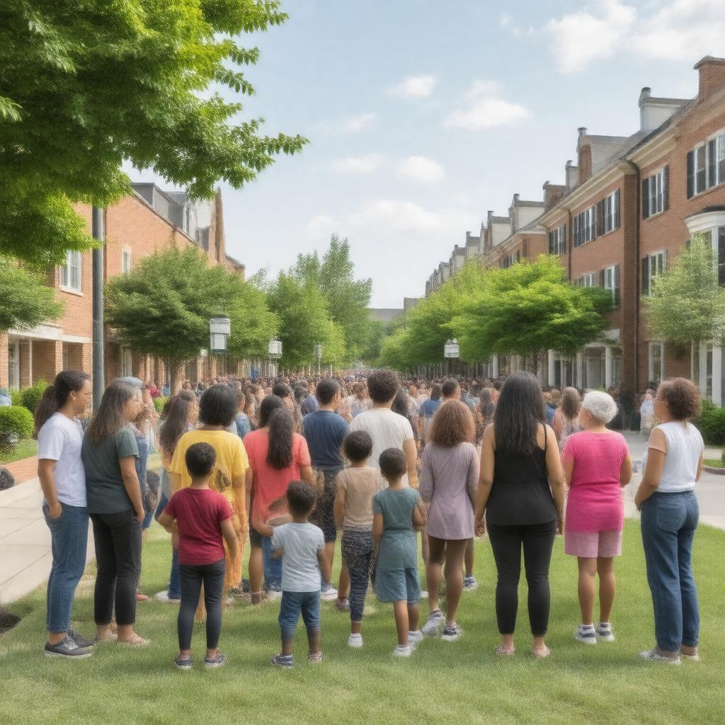 Click to view larger image AI-created image of Choice Neighborhoods Initiative