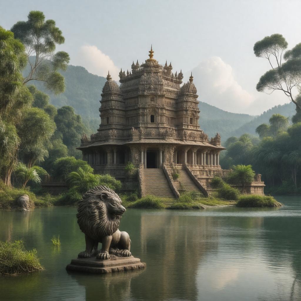 AI-created image of Chola dynasty