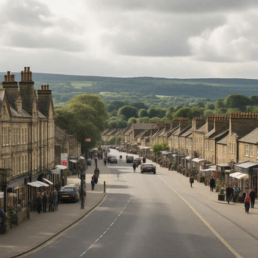 AI-created image of Chorley, England