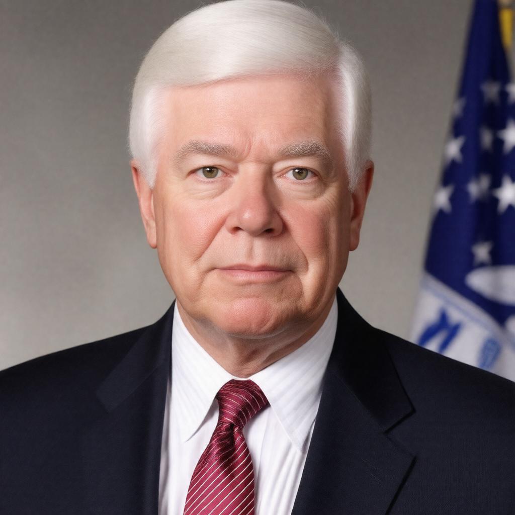 AI-created image of Chris Dodd