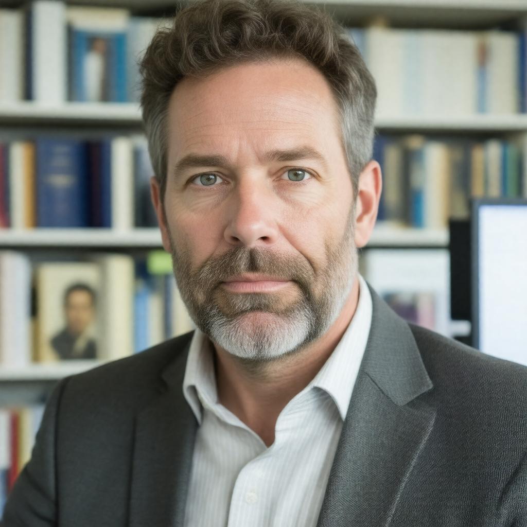 AI-created image of Chris Lehmann