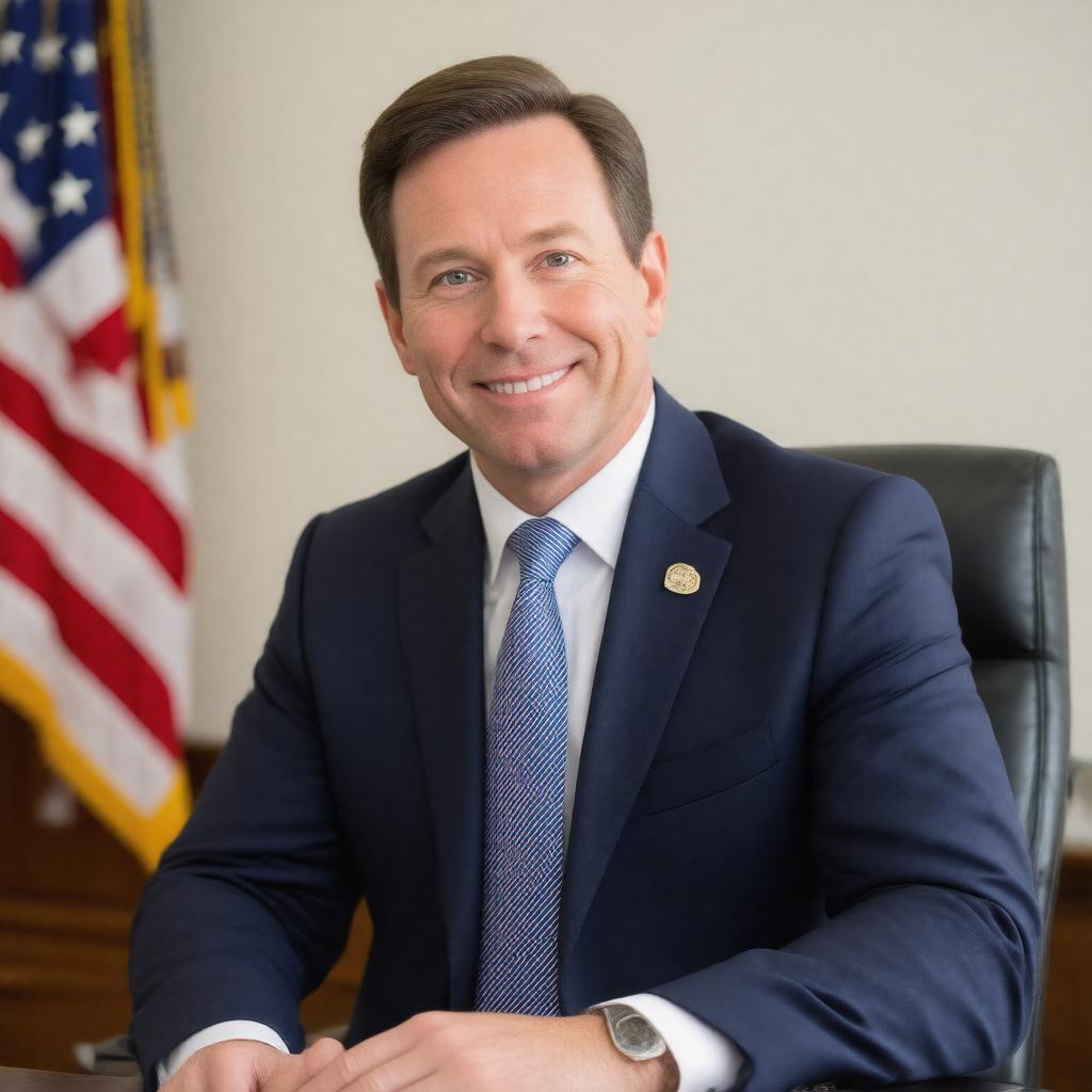 AI-created image of Chris Murphy