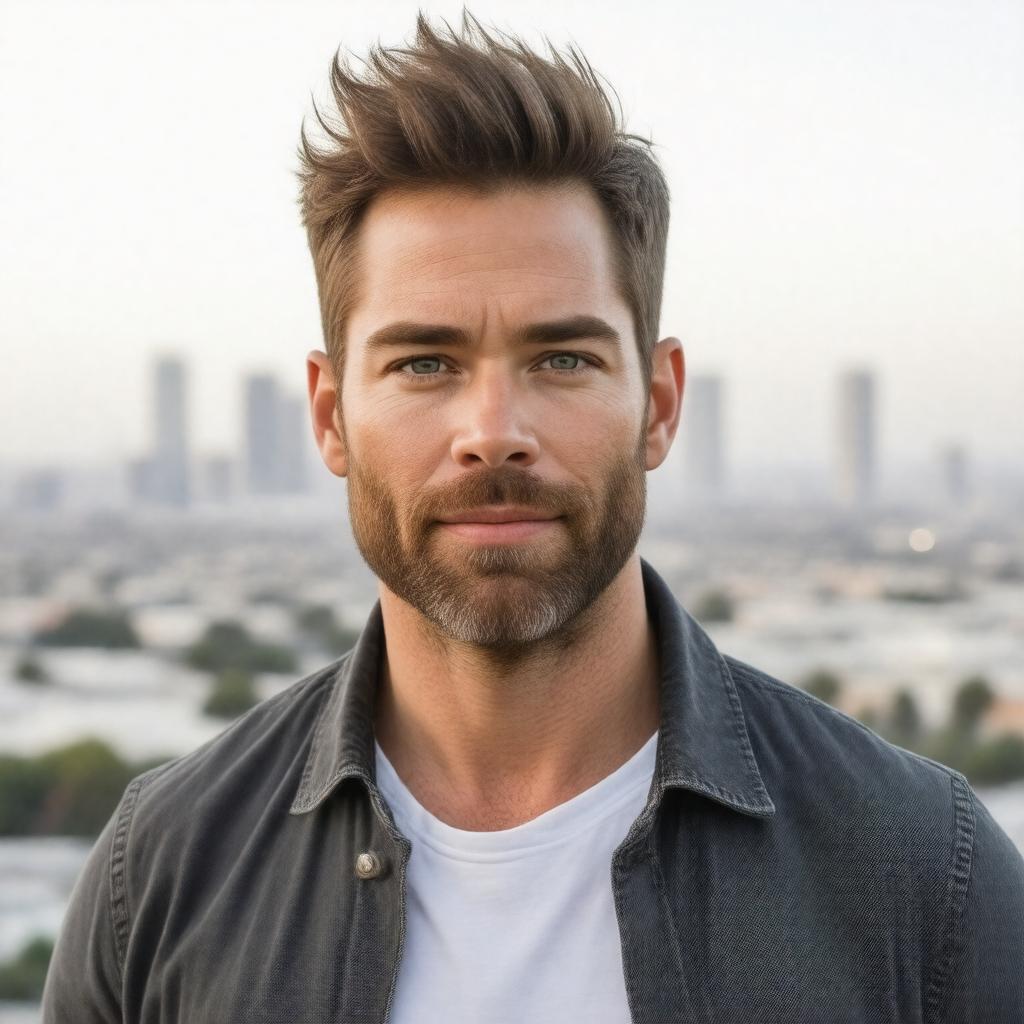 AI-created image of Chris Pine