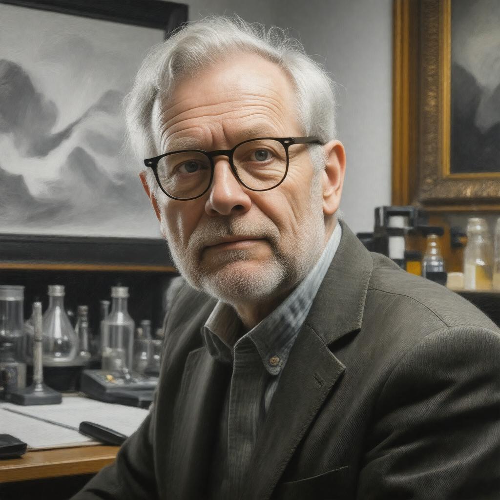 AI-created image of Chris Rapley