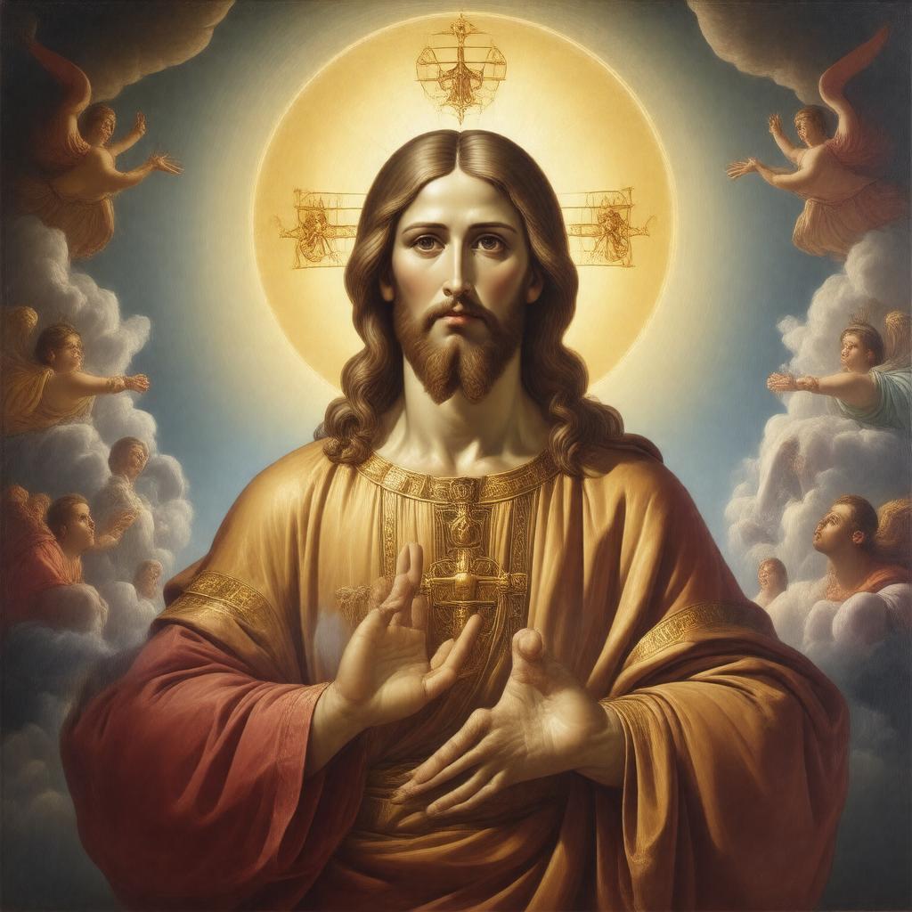 AI-created image of Christ